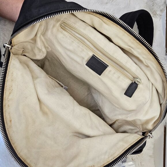 Gucci  Black Nylon backpack/rucksack - Picture 8 of 17